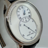 JAQUET DROZ Grande Seconde Ivory Enamel 18K Or Blanc