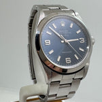 ROLEX Air King 14000 Blue Dial 34 mm