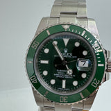 ROLEX Submariner Date 116610LV "Hulk" Full-Set