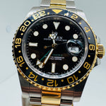 ROLEX GMT Master II 116713LN 18ct Gold/Steel Full-Set