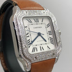 CARTIER Santos Diamonds wssa0010 Full-Set