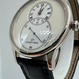 JAQUET DROZ Grande Seconde Ivory Enamel 18K Or Blanc