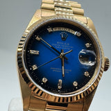 ROLEX Day-Date 36 mm 18238 18K Yellow Gold Vignette Dial