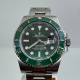 ROLEX Submariner Date 116610LV "Hulk" Full-Set