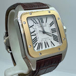 CARTIER Santos 100 XL W20072X7 Gold/Steel Full-Set