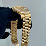 ROLEX Day-Date 36 mm 18038 18K Yellow Gold Diamond dial