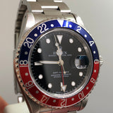 ROLEX GMT-Master II 40 mm Oyster Steel Automatic Ref: 16710