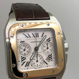 CARTIER Santos 100 XL Chronograph Gold/Steel