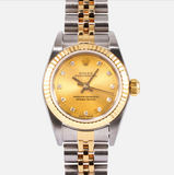 ROLEX Lady Oyster Perpetual 26 mm Champagne Dial 76193 | BBA-WATCH.COM