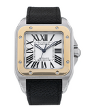 CARTIER Santos 100 XL W20072X7 Or/Acier | BBA-WATCH.COM