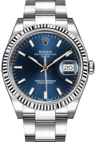 ROLEX Oyster Perpetual Date 34 mm 115234 | BBA-WATCH.COM
