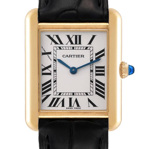 CARTIER Tank Solo W1018755 18K Yellow Gold | BBA-WATCH.COM