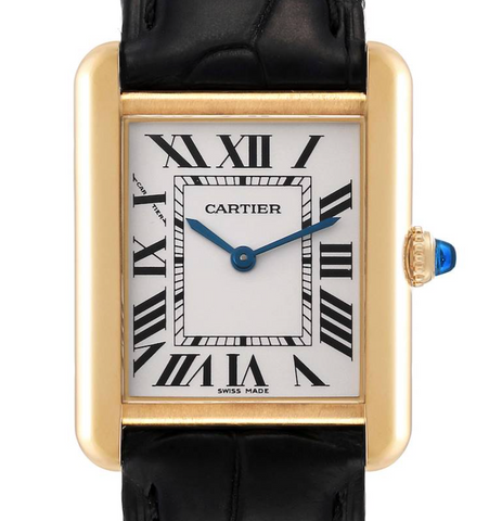 CARTIER Tank Solo W1018855 18K Yellow Gold | BBA-WATCH.COM