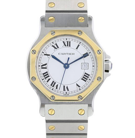 CARTIER Octagon Santos 2966 Automatic