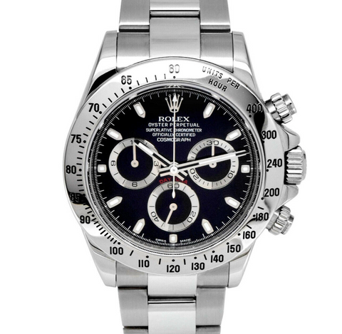 ROLEX Daytona 116520 Black "APH" Dial