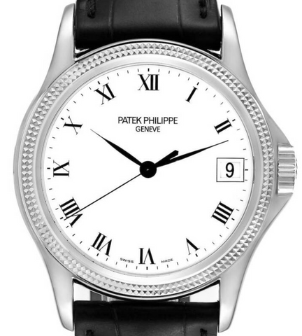 PATEK PHILIPPE Calatrava "Clous De Paris" 5117G 18K Or Gris | BBA-WATCH.COM