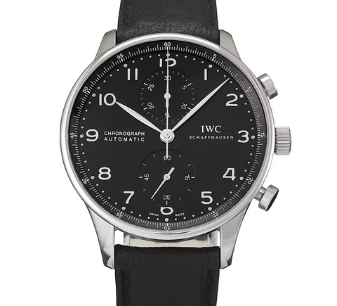 IWC Portuguese Chronograph IW371447 Black | BBA-WATCH.COM