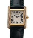 CARTIER Tank Française 1821 18K Yellow Gold Diamonds | BBA-WATCH.COM