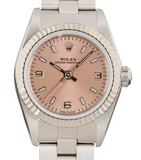 ROLEX 76094 Oyster Perpetual 26 Salmon Dial