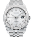 ROLEX Datejust 36 Computer Dial 116234 Diamonds