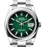 ROLEX Datejust 36 126200 Green Ombre Dial | BBA-WATCH.COM