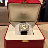 CARTIER Santos Large Size w20073x8 Diamonds
