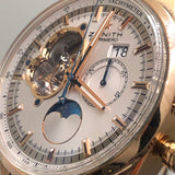 ZENITH El Primero Chronomaster Grande Date Moonphase 18k Pink Gold