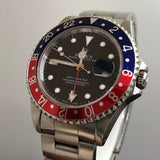 ROLEX GMT-Master II 40 mm Oyster Steel Automatic Ref: 16710