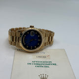 ROLEX Day-Date 36 mm 18238 18K Yellow Gold Vignette Dial