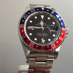 ROLEX GMT-Master II 40 mm Oyster Steel Automatic Ref: 16710