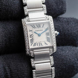 CARTIER Tank Française Personalized «Diamond» W51008Q3
