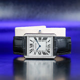 CARTIER Tank Solo with Customization in Natural Diamonds W1018355