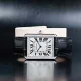 CARTIER Tank Solo with Customization in Natural Diamonds W1018355