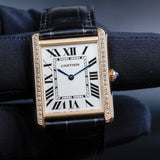 CARTIER Tank Solo With Customization in Natural Diamonds W1018855