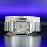 CARTIER Santos Collection Personalization with Natural Diamonds W20040D6