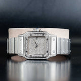 CARTIER Santos Collection Personalization with Natural Diamonds W20040D6
