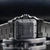 CARTIER Santos Collection Personalization with Natural Diamonds W20040D6