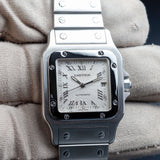 CARTIER Santos Galbée W20040D6