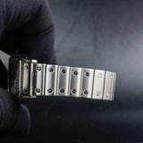 CARTIER Santos Galbée avec Diamants Naturels Personnalisation W20055D6