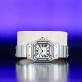 CARTIER Santos Galbée avec Diamants Naturels Personnalisation W20056D6