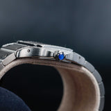 CARTIER Santos Galbée avec Diamants Naturels Personnalisation W20056D6
