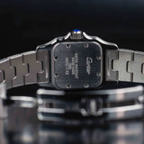 CARTIER Santos Galbée avec Diamants Naturels Personnalisation W20056D6