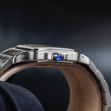 CARTIER Santos Galbée Natural Diamonds Customization W20060D6