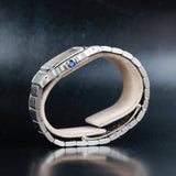 CARTIER Santos Galbée Natural Diamonds Customization W20060D6