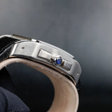 CARTIER Santos 100 XL Chronographe avec Diamants Naturels Personnalisation W20090X8