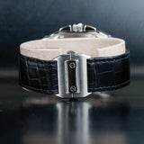 CARTIER Santos 100 XL Chronograph with Natural Diamonds Customization W20090X8
