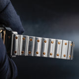 CARTIER Santos Galbée XL Gold/Steel W20099C4