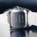 CARTIER Santos 100 Diamants Naturels Personnalisation W20122U2