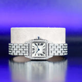 CARTIER Santos Demoiselle: Customization with Natural Diamonds W25064Z5