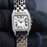 CARTIER Santos Demoiselle Diamond Case W25066Z6